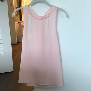 BB Dakota pink racer back top